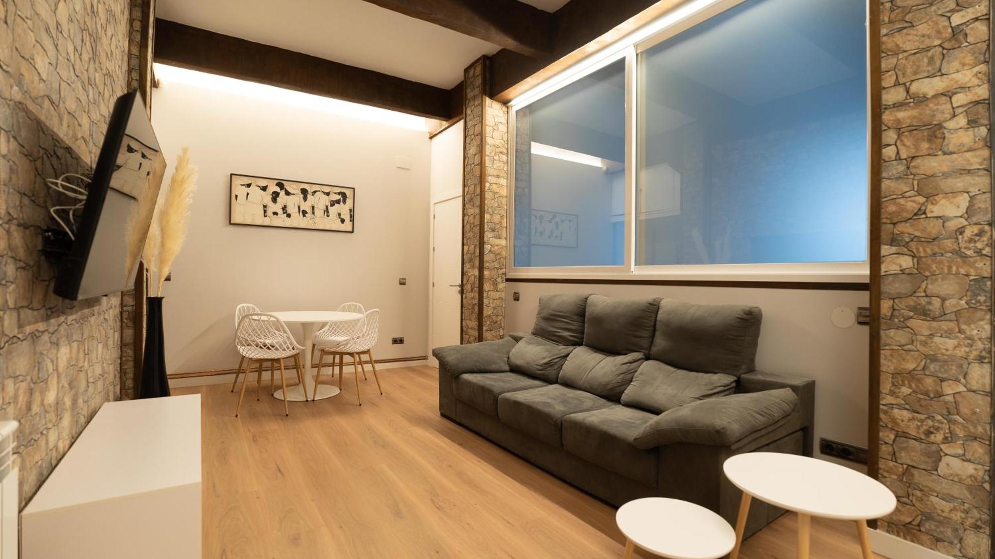 Centrico, Junto A Estacion De Bus/Tren, Y Playas Apartment San Sebastian Luaran gambar